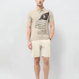 U.S. Polo Assn. Denim Co. Graphic Printed Regular Fit Polo Shirt image 4