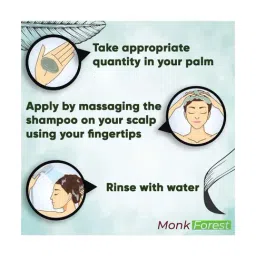 Monk Forest Hair Shampoo with Apple Foaming - 200 ml image 5