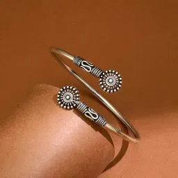 Fabindia Silver Cuffs Bracelet for Women-image-7