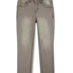 Gini & Jony Kids Grey Printed Jeans-picture-28