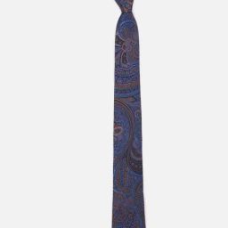Peter England Navy Printed Tie-picture-21