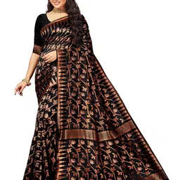 Maroosh Woven Design Ethnic Motifs Zari Saree-picture-38