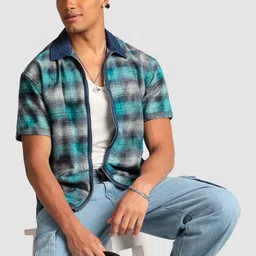 Beyoung Men Classic Checked Casual Shirt-picture-32
