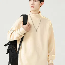 StyleCast x Revolte High Neck Long Sleeves Pullover Sweatshirt image 2