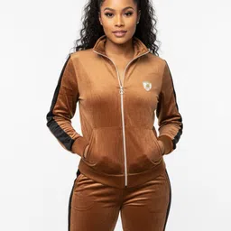 stylerzbybds Solid Women Track Suit image 1