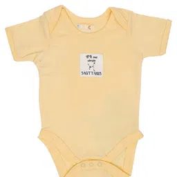Mi Arcus  Cotton Half Sleeves Sagittarius Onesie Pack of 2 Multi image 3