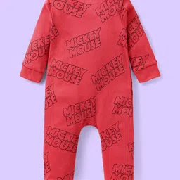 BABYHUG DISNEY BOYS PACK OF 3 FULL SLEEVES ROMPERS WITH MICKEY MOUSE GRAPHICS image 3