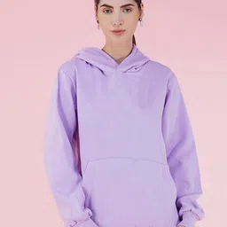 Mast & Harbour Women Hooded Pullover Oversized Sweatshirt-picture-47