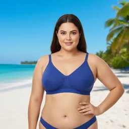 xcare Pack of 3 Women Full Coverage Non Padded Bra image 2