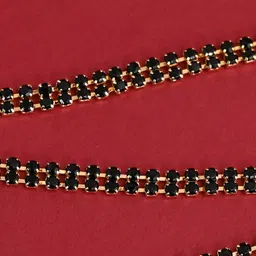 VAMA Artificial Stones Studded Waist Chain image 3