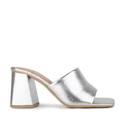 Inc.5 Women's Silver Casual Sandals image 3