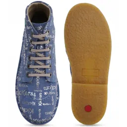 Kickers Women's LEGEND-IN Blue Chukka Boots image 4