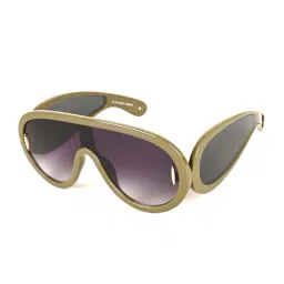Voyage Grey Wayfarer UV Protection Unisex Sunglasses-image-27