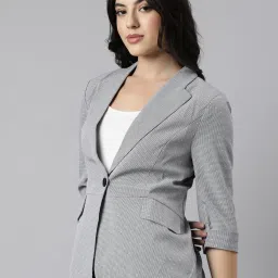 showoffff SHOWOFF Black Embellished Blazer image 4