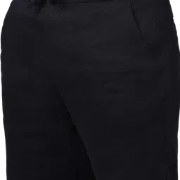 celio celio* Dark Navy Slim Fit Linen Shorts image 4