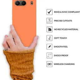 Sprig Back Cover for ONEPLUS NORD 4 (Orange) image 4