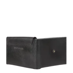 Hidesign Scooter W5 E.I Cow Black Causal Leather Bi-Fold Wallet for Men image 4