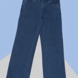 Pantaloons Junior Girls Dark Blue Jeans-image-58