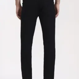 Greenfibre Black Cotton Tailored Fit Jeans image 2