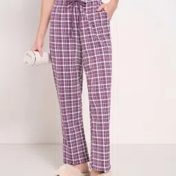 Dreamz by Pantaloons Purple Printed Pyjamas image 4