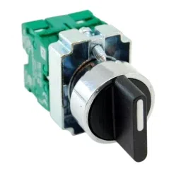 Sibass Electric Selector Switch 3 Position Diameter 22.5 mm Metal Body Without Contact Element with CE Mark, SE-XB2-BD3 (Pack of 300)-picture-28