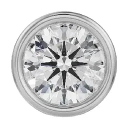 EMORI Yellow Gold 0.25 CT Round Solitaire Lab Grown Diamond Studs for Men-picture-12