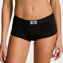 Victoria's Secret Cotton Mid Rise Boy Shorts Brief-image-63