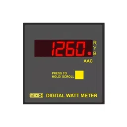 Meco-G 0 - 1A or 5A AC Input R, Y, B Display 3.5 Digit  Digital Panel Ammeter 96-3501-A34 (96 x 96 mm)-image-10
