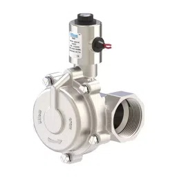 Uflow 24 V DC Screwed End (NC) Stainless Steel Pilot Operated Piston 2/2 WayType High Pressure Solenoid Valve HCP610BNEWV0-picture-24