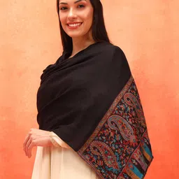 Pashmoda Paisley Woven Design Shawl-picture-38