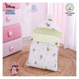 Disney by Baby Tales Printed Muslin Nest Bag - Lemon-picture-27