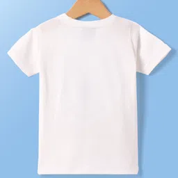 Dapper Dudes Full Sleeves Textured Blazer With Typography Printed Tee Set - Navy Blue image 3