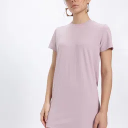 glitchez Pastel Paradise Ribbed Mini T-shirt Dress-picture-20