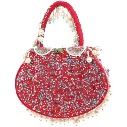 Odette Pink Embellished Clutches image 4