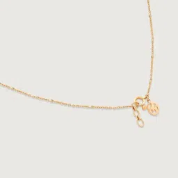 Mia by Tanishq 14k (585) Diamond Yellow Gold Necklace for Women image 5
