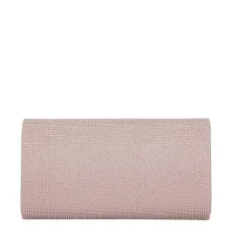 Forever Glam by Pantaloons Rose Gold Embellished Clutch image 4