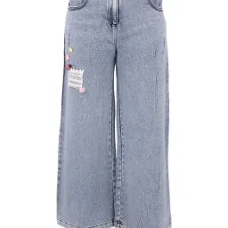 Cutecumber Kids Blue Washed Jeans-image-89