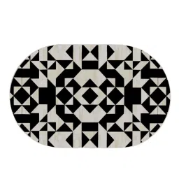 Casagold Black Jordan Kingsley Bone Inlay Oval Medium Coffee Table image 4