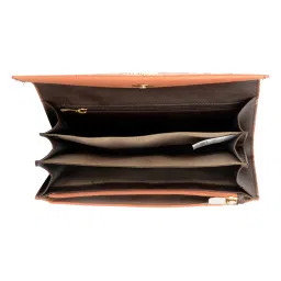 Baggit Tan Animal Effect Extra Large Wallet image 4