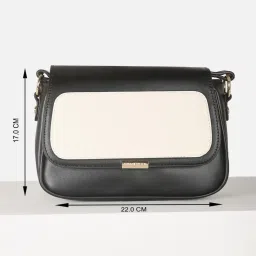 Van Heusen Black Cross Body Bag image 4