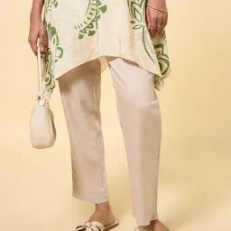 Marigold Lane Off White Casual Trouser image 4