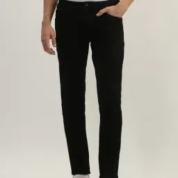 Antony Morato Black Cotton Tapered Fit Jeans-picture-30