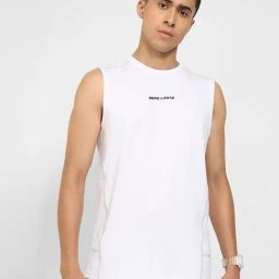 Ajile By Pantaloons White Slim Fit Sports T-Shirt-picture-7