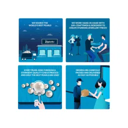 Sri Jagdamba Pearls White Divin Pearl Dangler Earrings image 4