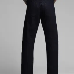 Jack & Jones Navy Cotton Regular Fit Jeans image 2