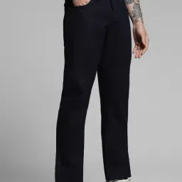 Jack & Jones Navy Cotton Regular Fit Jeans image 3