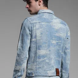 Jack & Jones Men Washed Denim Jacket image 4