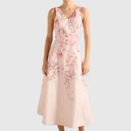 forever new Aubrey Sleeveless Printed Midi Dress-picture-14