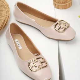 Elle Women's Baby Pink Flat Ballets-picture-45