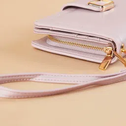 Ginger by Lifestyle Black Solid Wallet image 5